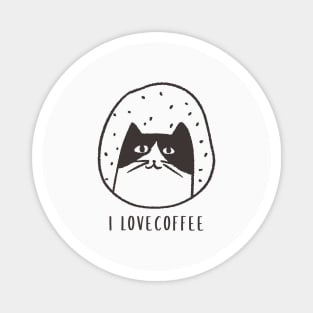 I love coffee Magnet